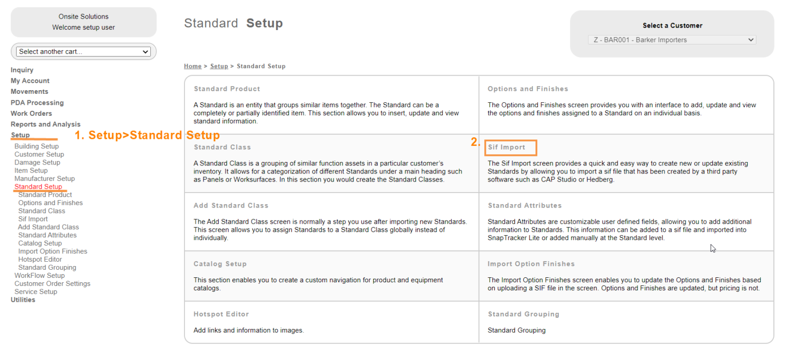 How to Create Standards Using SIF import | KiSP, Inc.