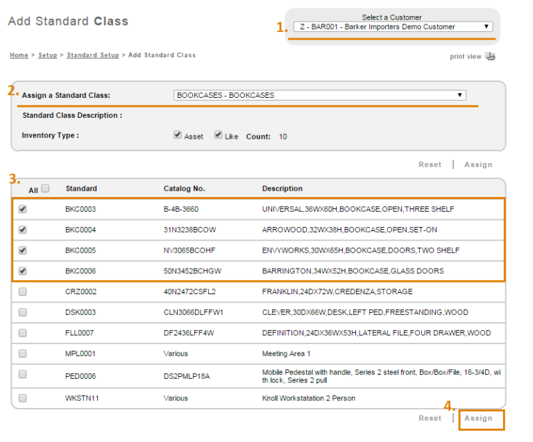 How to Assign Standard Classes to Standards | KiSP, Inc.