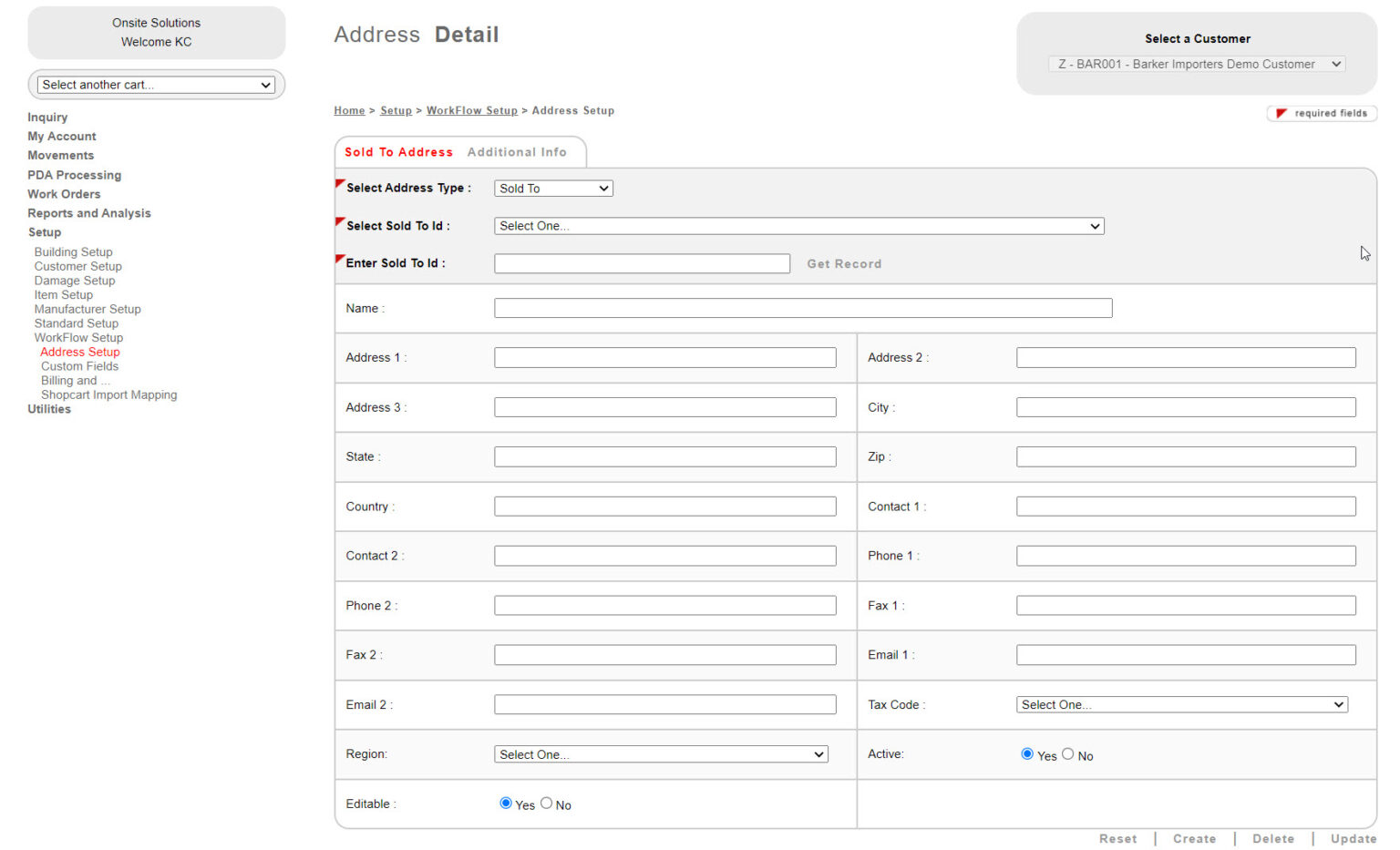 How to Setup Default Addresses for Checkout | KiSP, Inc.