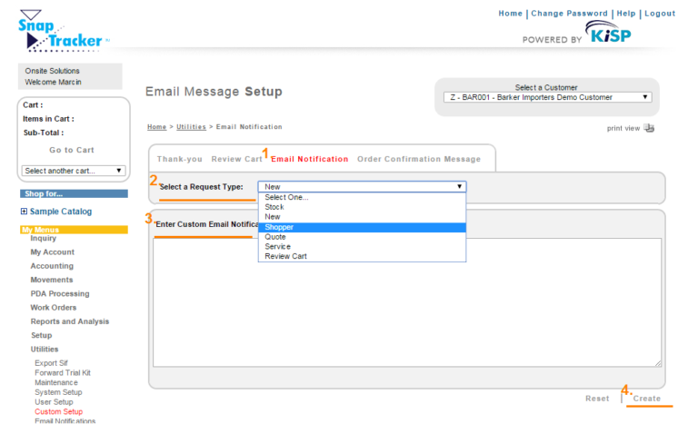 Email Notification Message How to Create Custom Email Notification Messages | KiSP, Inc.